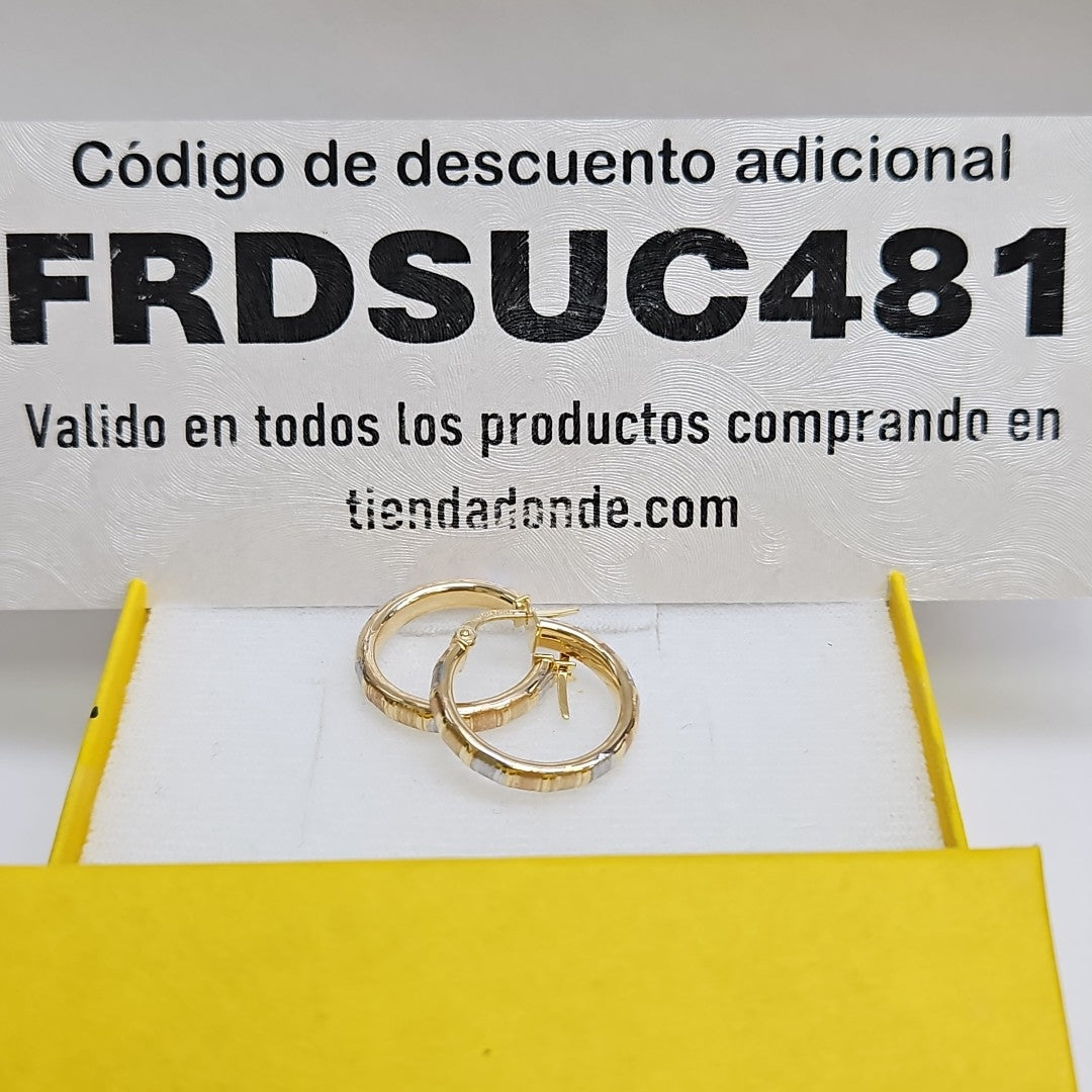 ARRACADAS ORO 10K 1.7 (NUEVO)