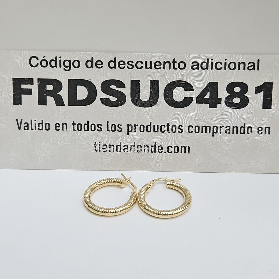 ARRACADAS ORO 10K 1.6 (NUEVO)