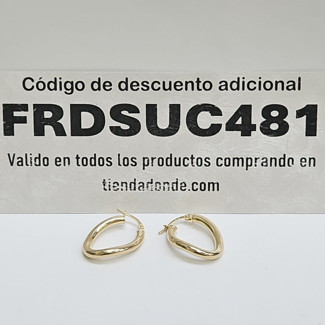 ARRACADAS ORO 10K 1.9 (NUEVO)