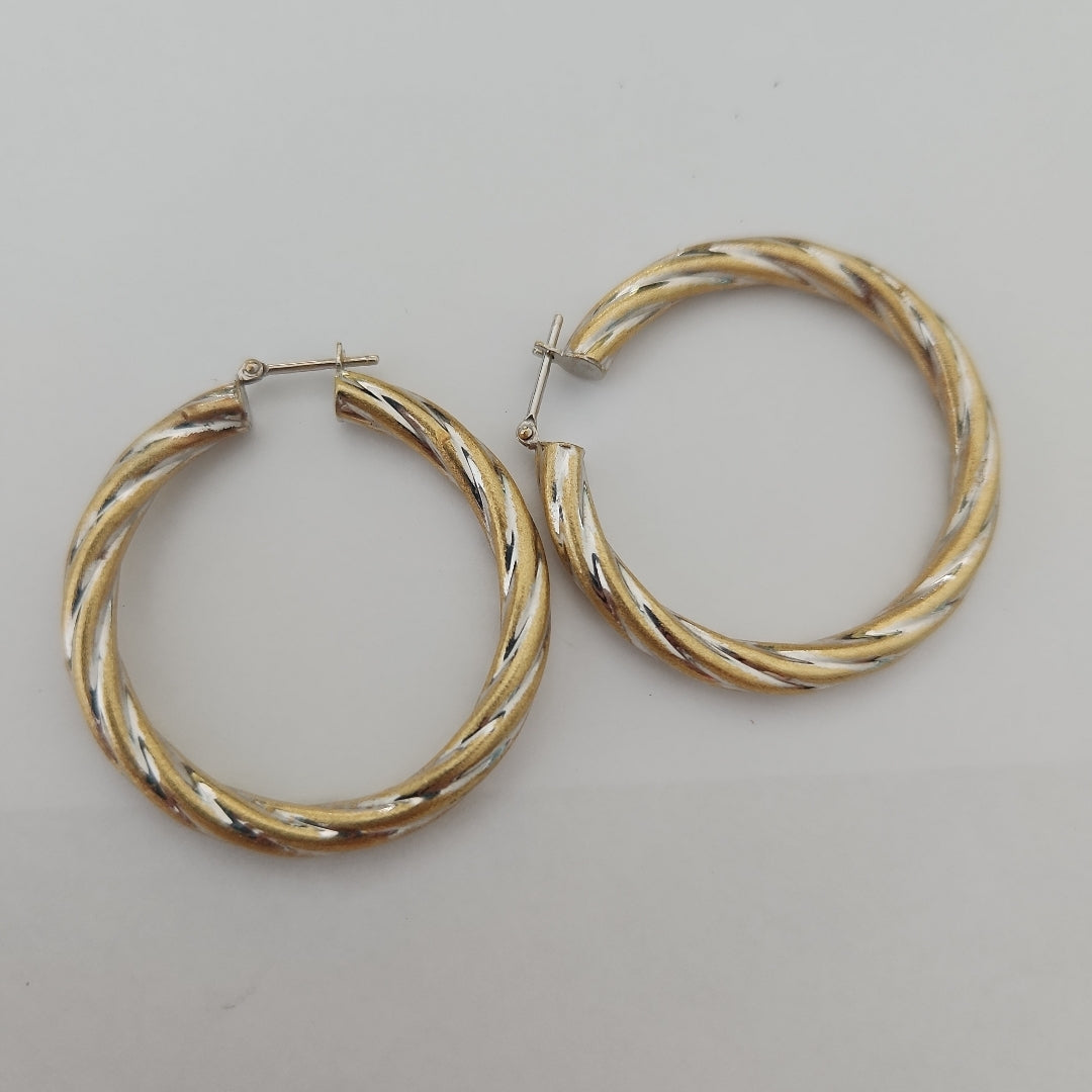 ARRACADAS PAR ORO 14 K 4,70 GRMS (SEMINUEVO)