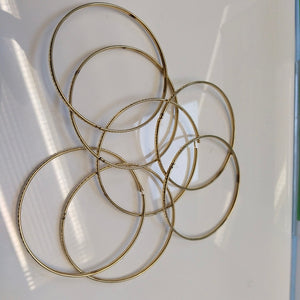 SEMANARIO DE PULSERAS ORO 14 K 25.9 GRMS (SEMINUEVO)