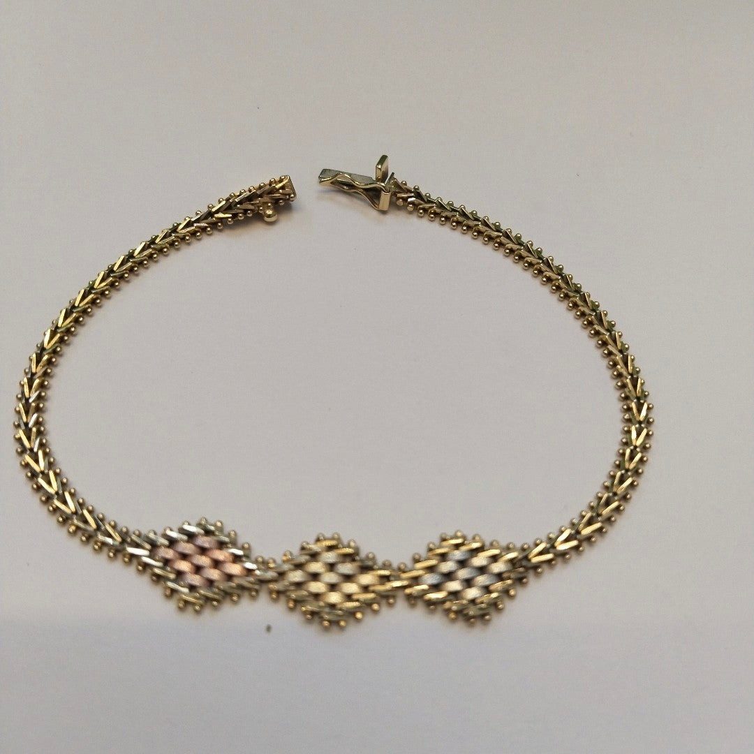 PULSERA ORO 14 K 7.5 GRMS (SEMINUEVO)