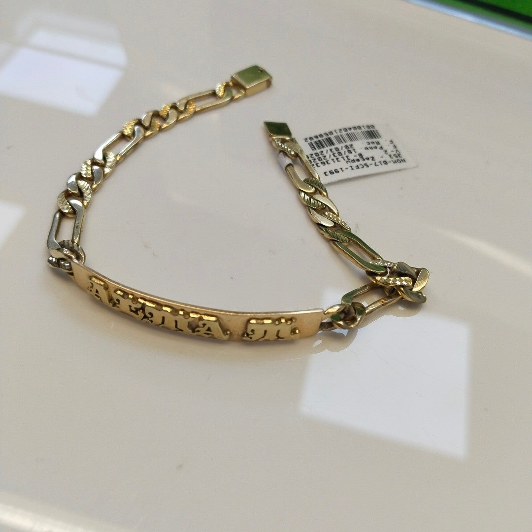 ESCLAVA ORO 14 K 17.4 GRMS (SEMINUEVO)