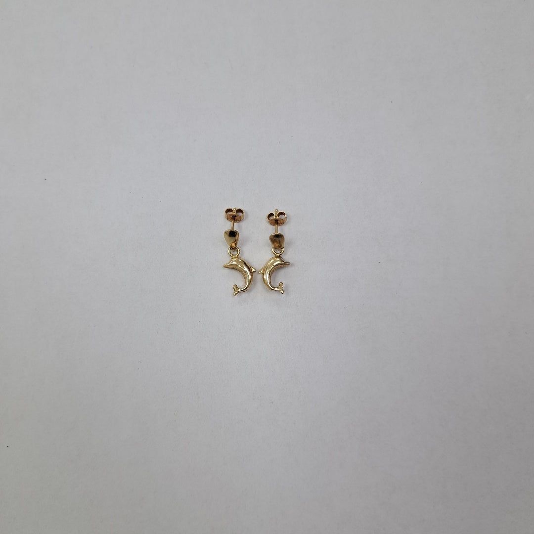 BROQUELES PAR ORO 14 K 1.8 GRMS (SEMINUEVO)