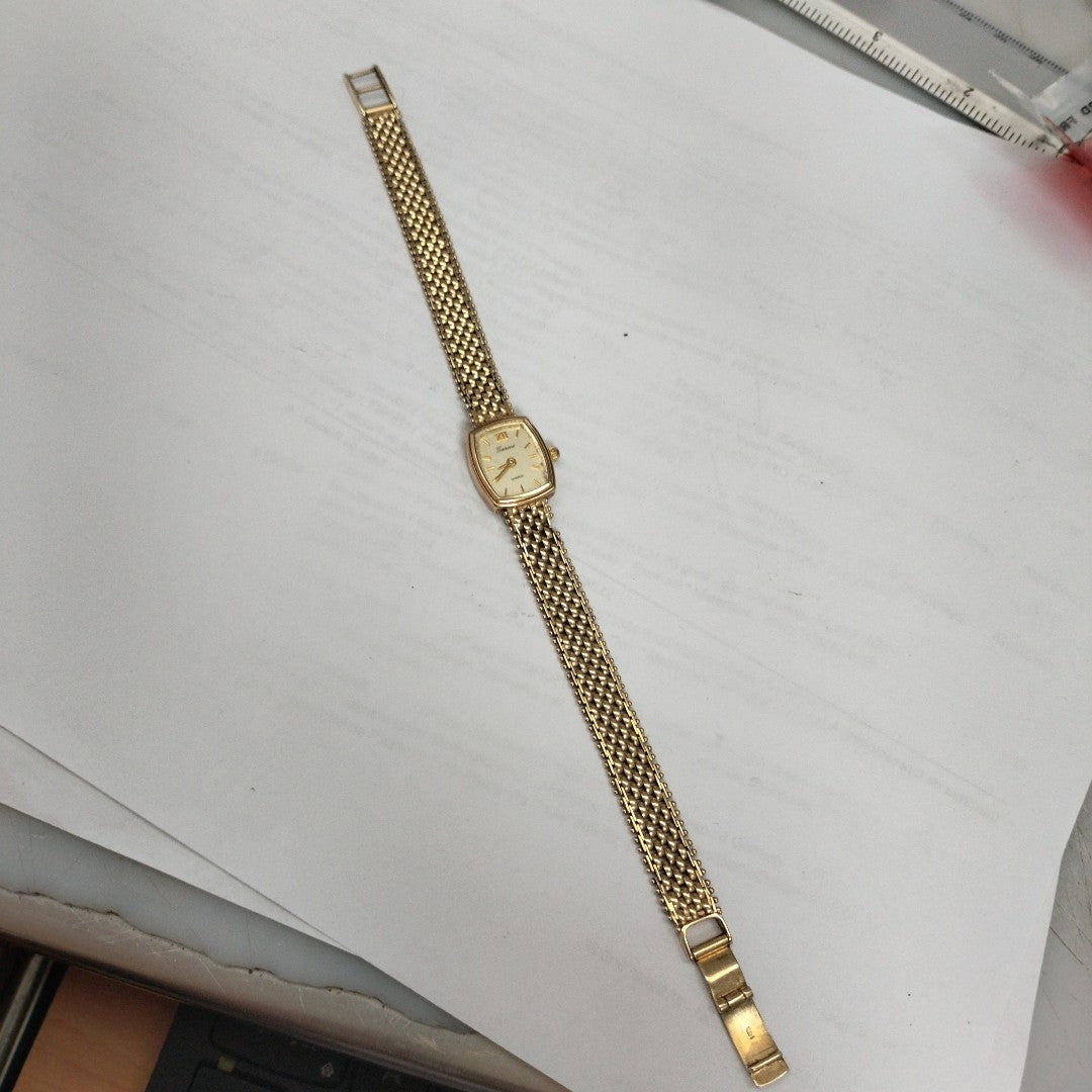 RELOJ CAJA Y PULSO ORO ORO 14 K 21,50 GRMS (SEMINUEVO)