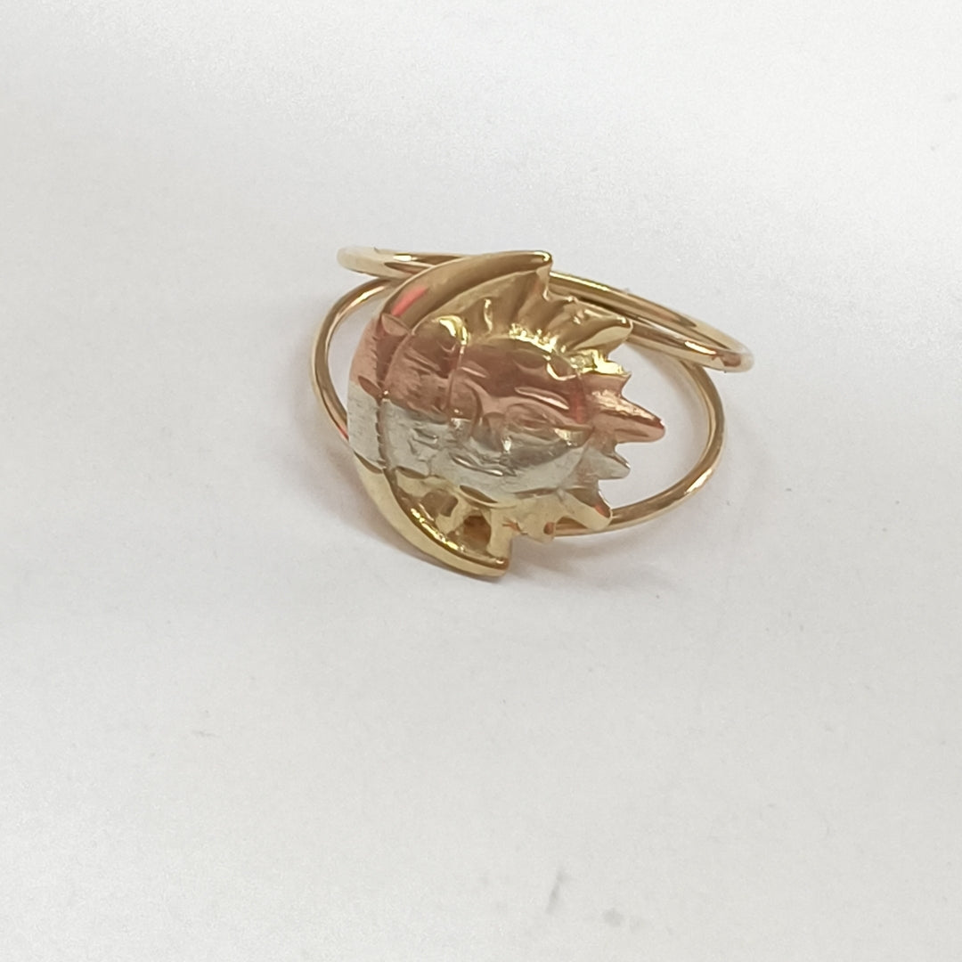ANILLITO ORO,ORO COMBINADO 10 K 2,20 GRMS (SEMINUEVO)