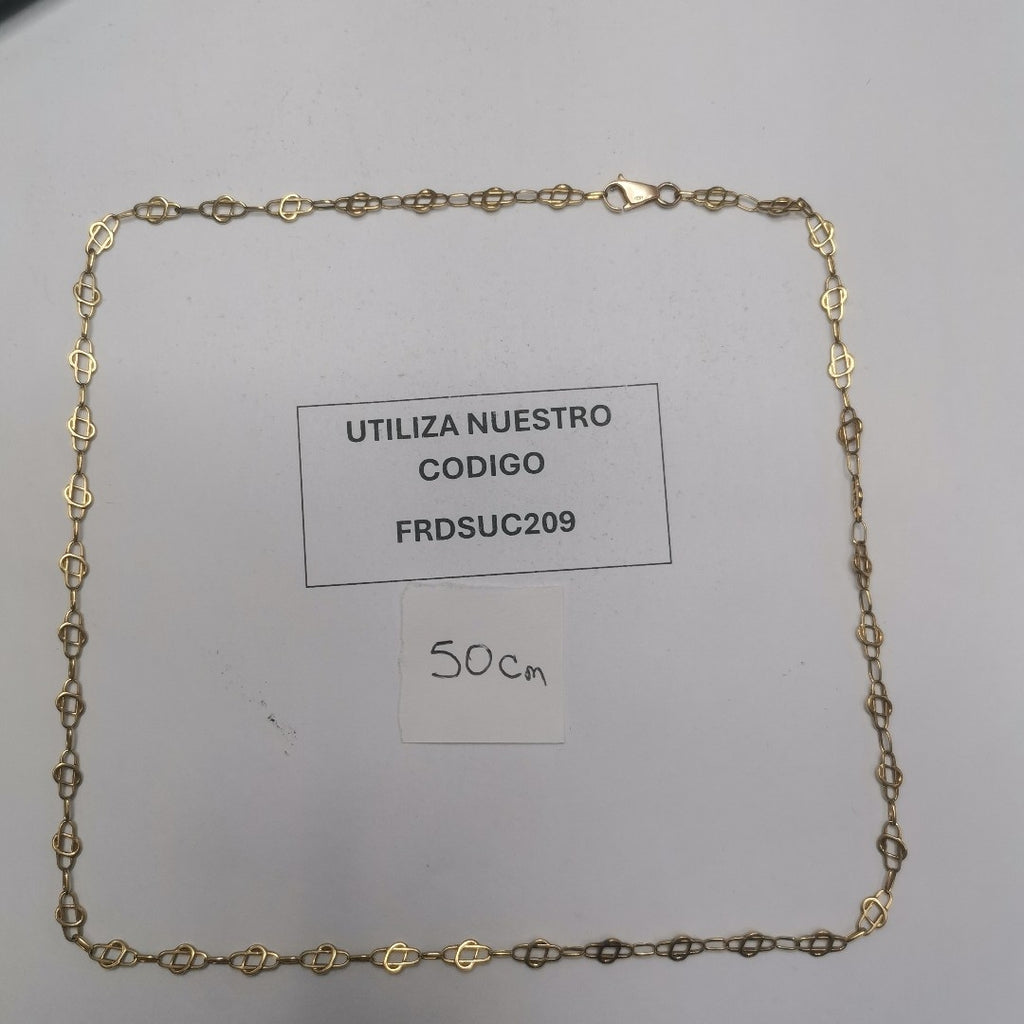 CADENA ORO 14 K 9.2 GRMS (SEMINUEVO)
