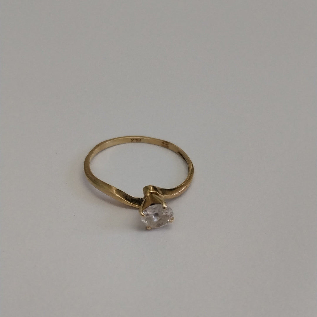ANILLO ORO 10 K 1,10 GRMS (SEMINUEVO)