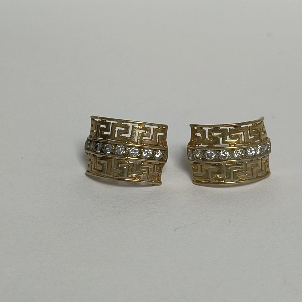 ARETES PAR ORO 10 K 3,80 GRMS (SEMINUEVO)