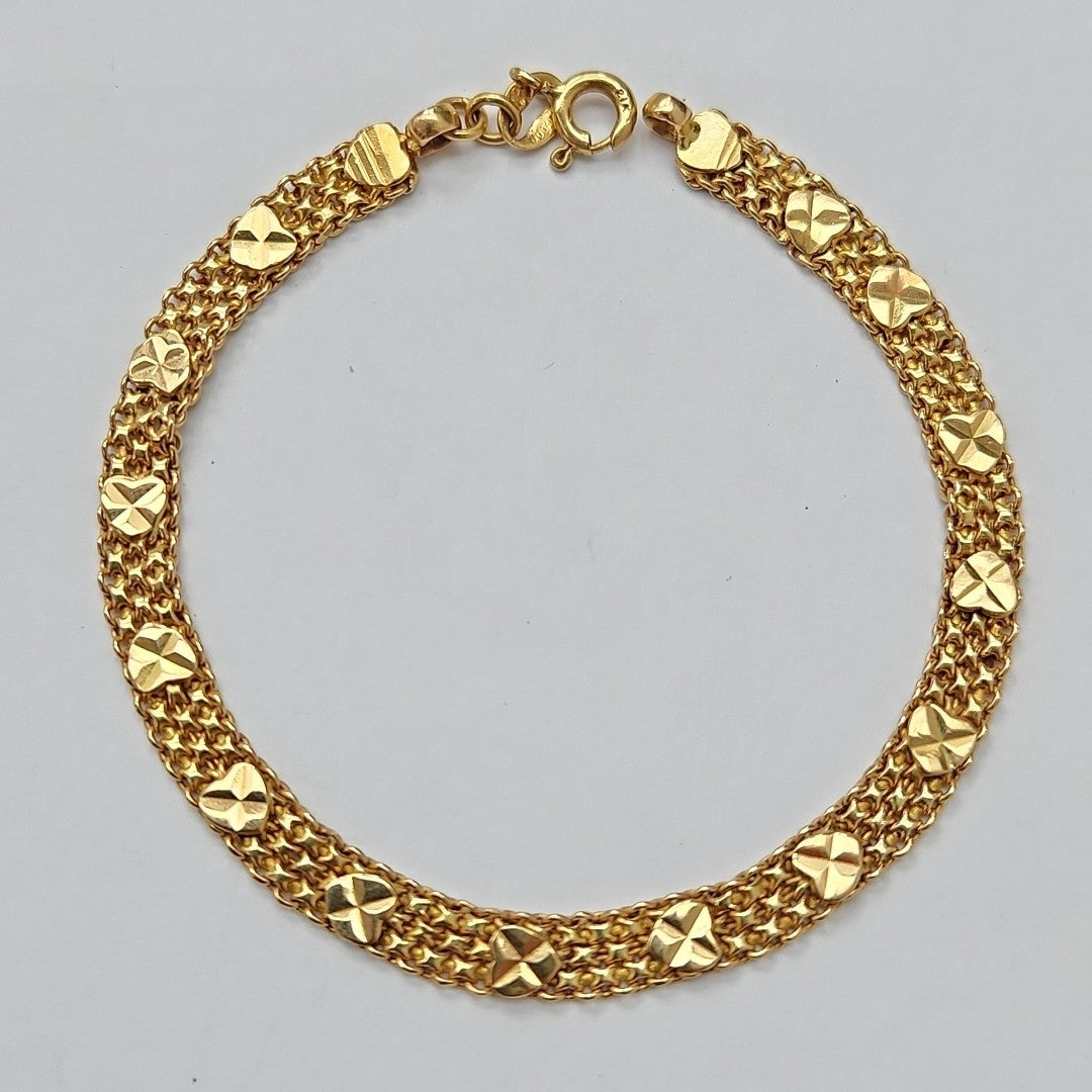 PULSERA ORO 18 K 7.5 GRMS (SEMINUEVO)