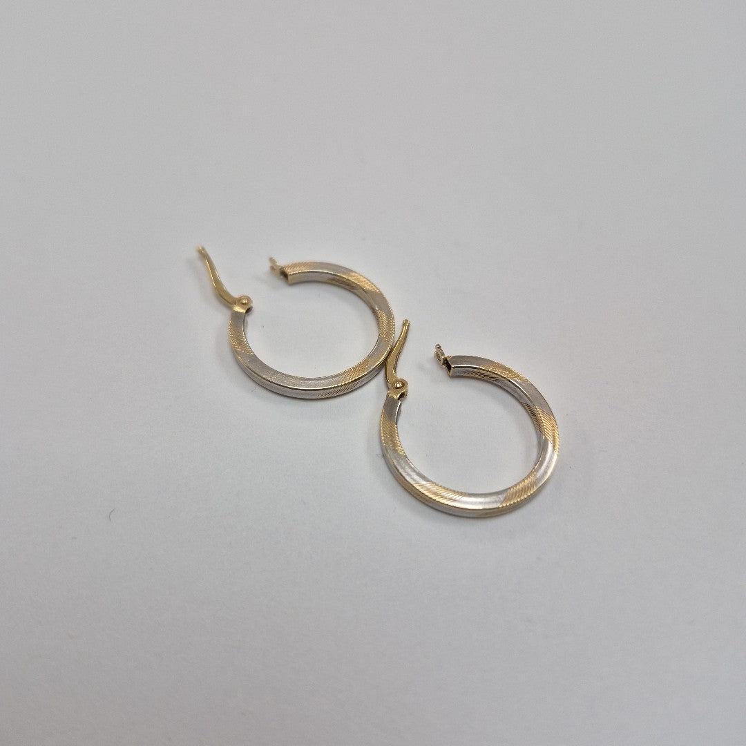 ARRACADAS PAR ORO 14 K 2.7 GRMS (SEMINUEVO)