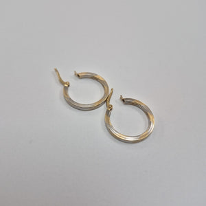 ARRACADAS PAR ORO 14 K 2.7 GRMS (SEMINUEVO)