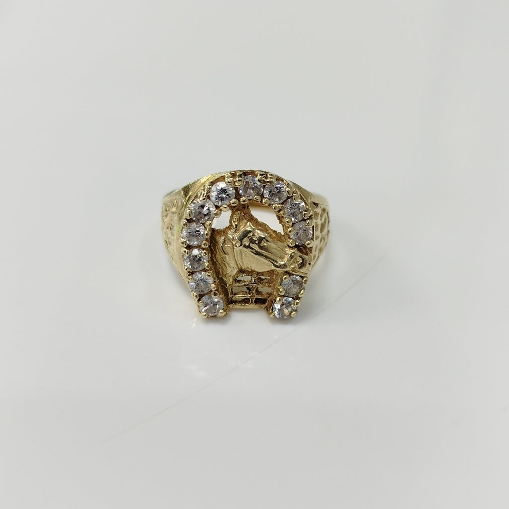 ANILLO ORO 14 K 9 GRMS (SEMINUEVO)
