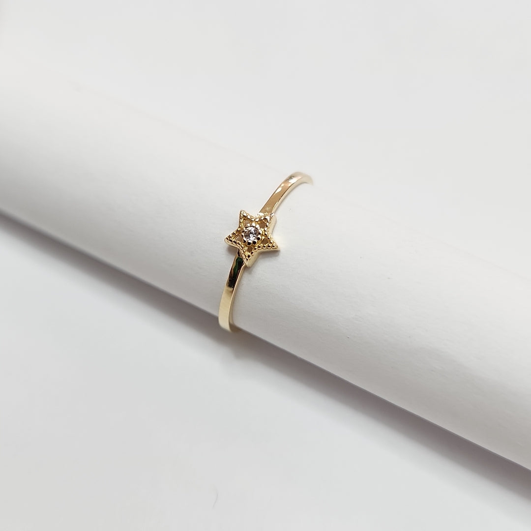 ANILLOS DAMA ORO 14K 0.8 (NUEVO)