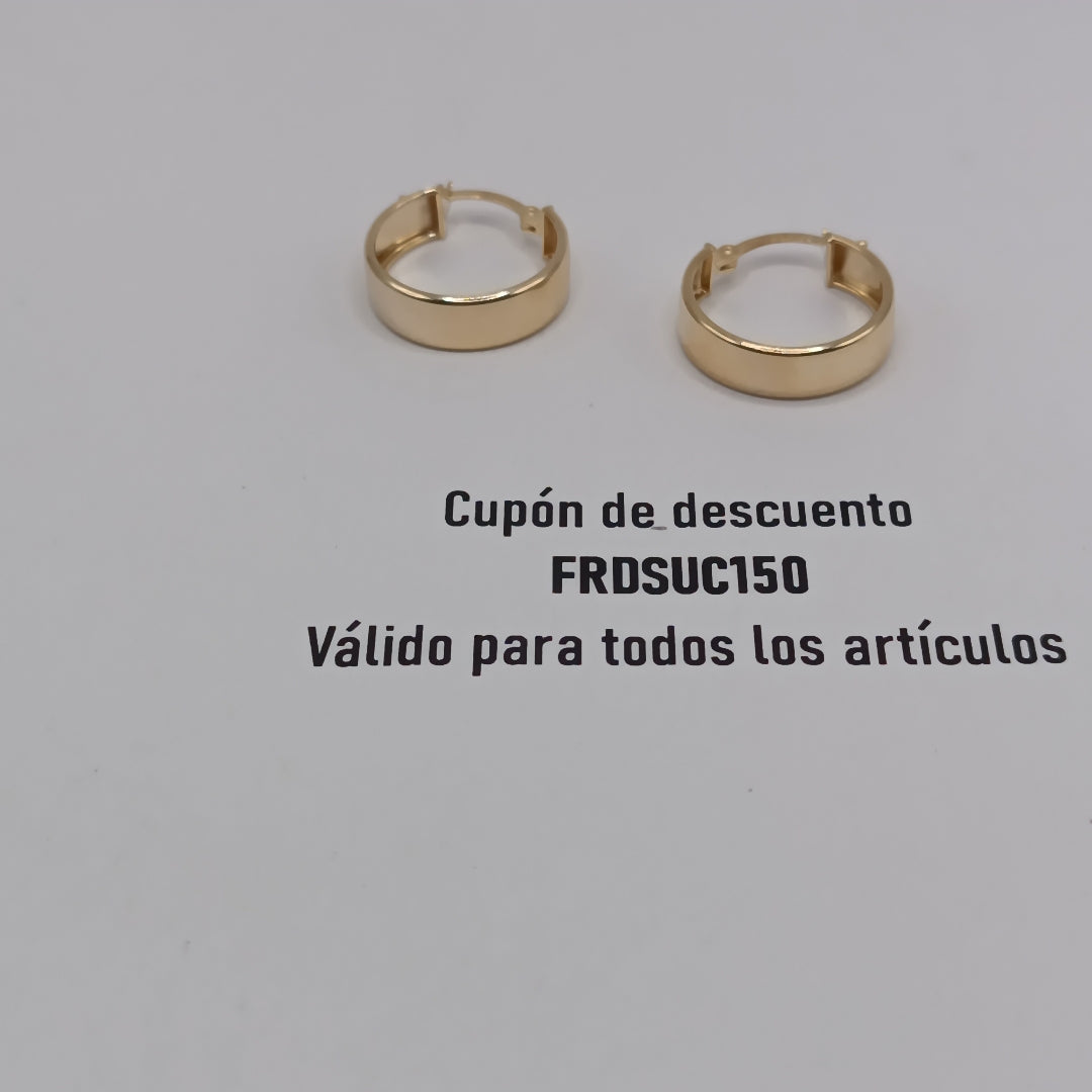 ARRACADAS ORO 10K 1.6 (NUEVO)