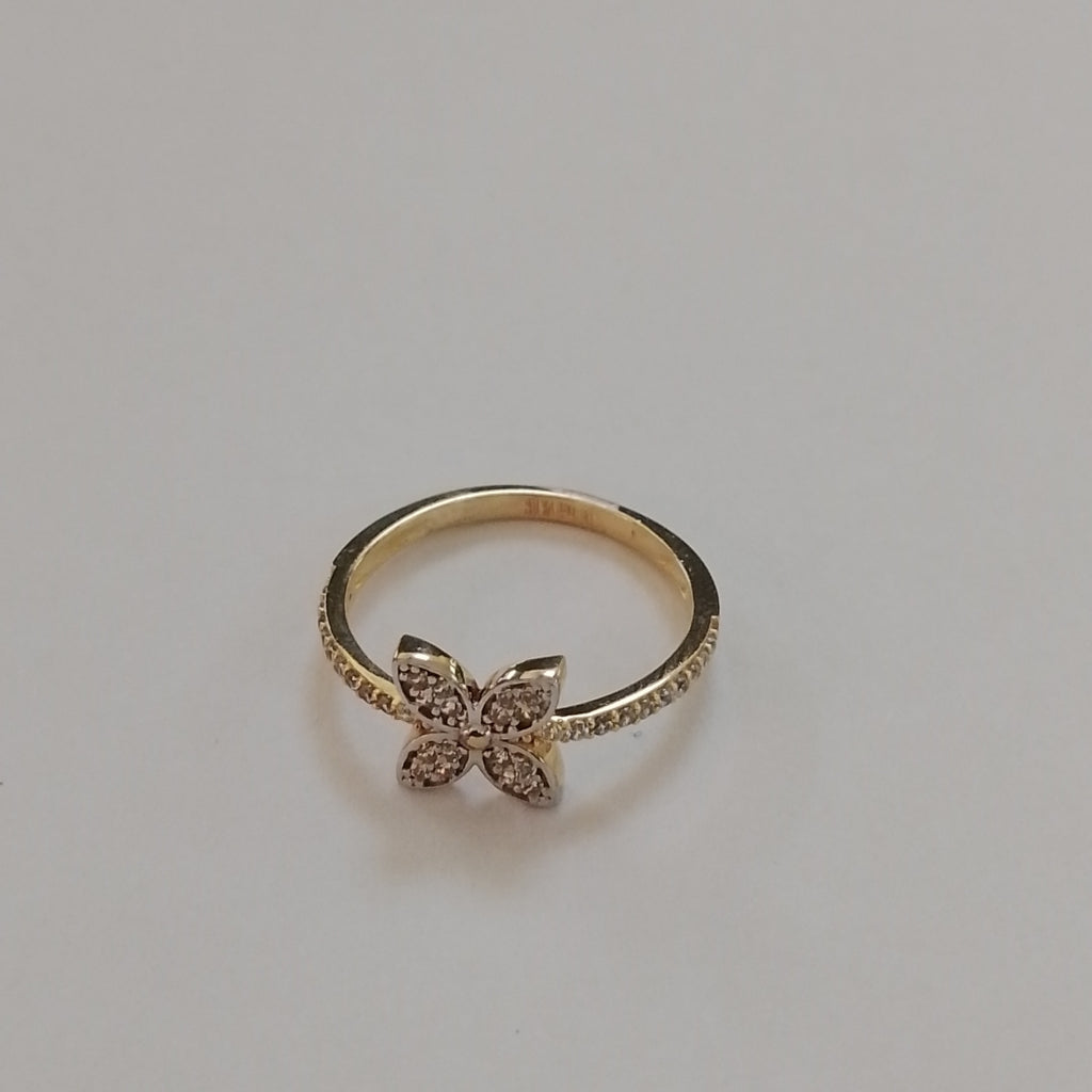 ANILLOS DAMA ORO 14K 2 (NUEVO)