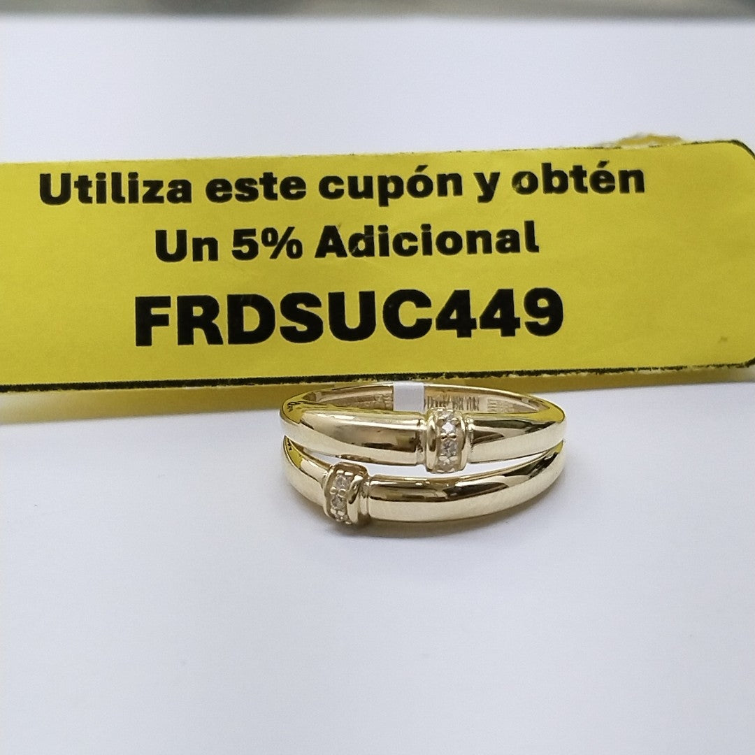 ANILLOS DAMA ORO 14K 2 (NUEVO)