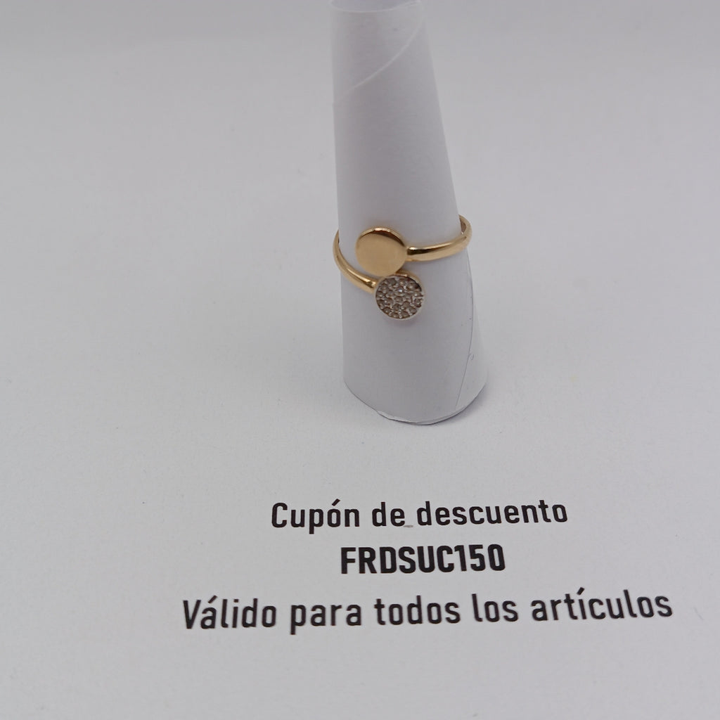 ANILLOS DAMA ORO 14K 1.5 (NUEVO)