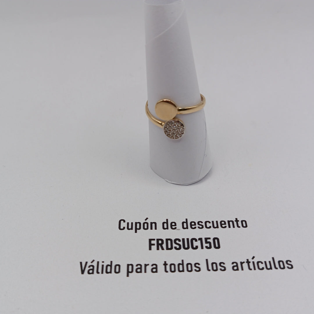 ANILLOS DAMA ORO 14K 1.5 (NUEVO)