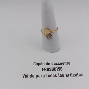 ANILLOS DAMA ORO 14K 1.5 (NUEVO)