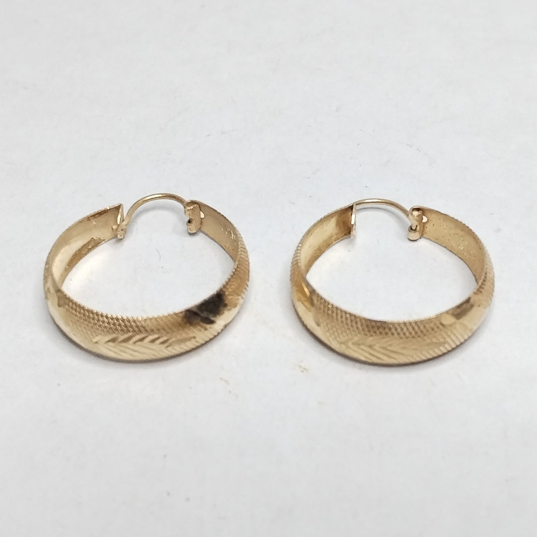 ARRACADAS PAR ORO 14 K 2,80 GRMS (SEMINUEVO)