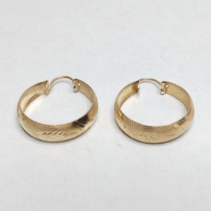 ARRACADAS PAR ORO 14 K 2,80 GRMS (SEMINUEVO)