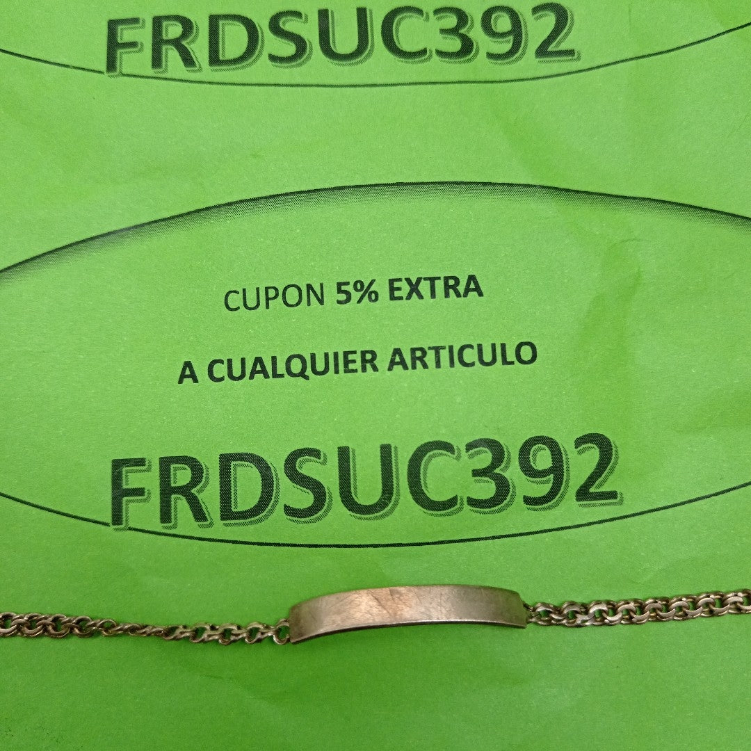 ESCLAVA ORO 8 K 3.9 GRMS (SEMINUEVO)