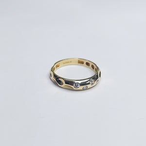 ANILLOS DAMA ORO 14K 2 (NUEVO)