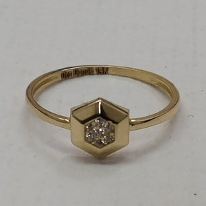 ANILLOS DAMA ORO 14K 1 (NUEVO)