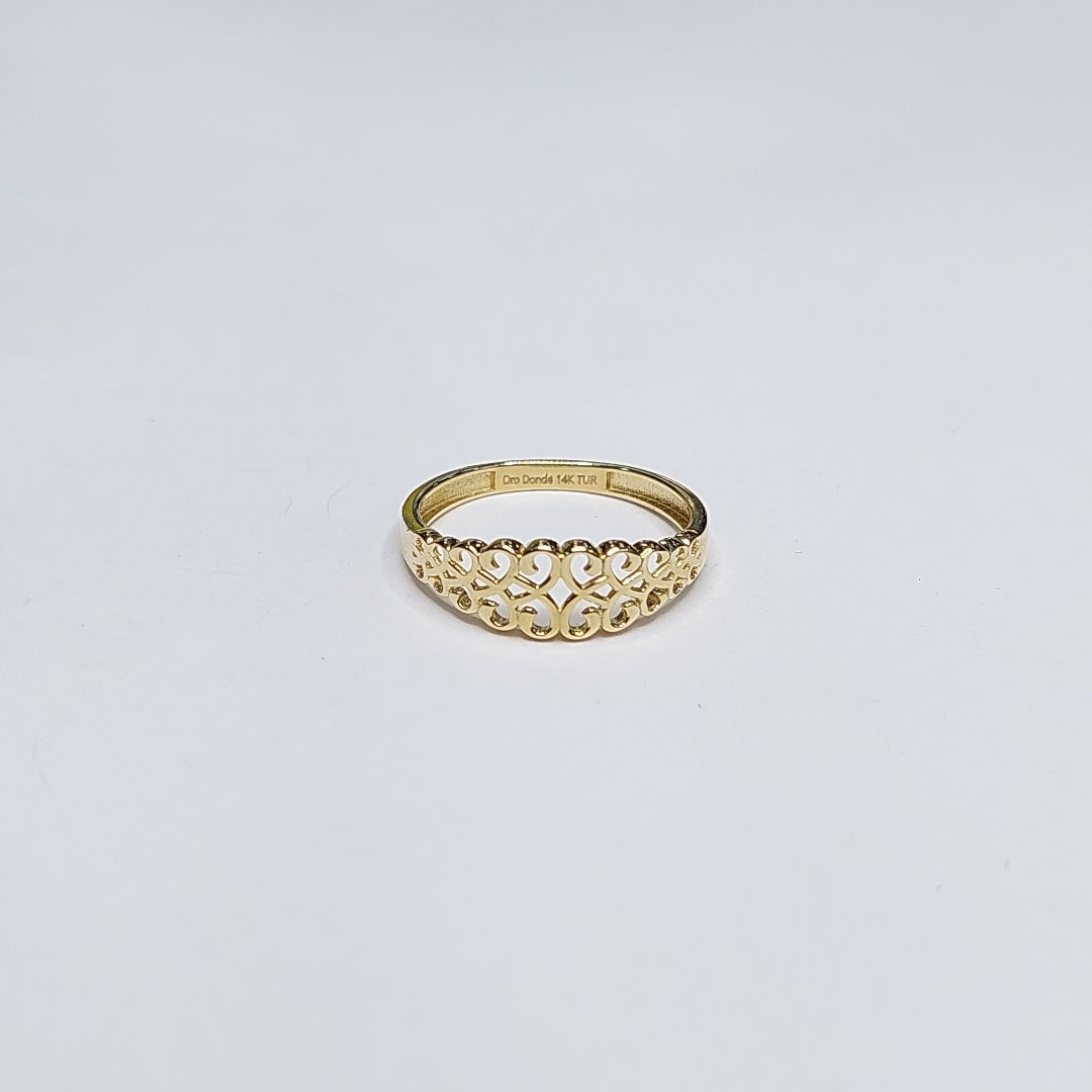 ANILLOS DAMA ORO 14K 1.4 (NUEVO)