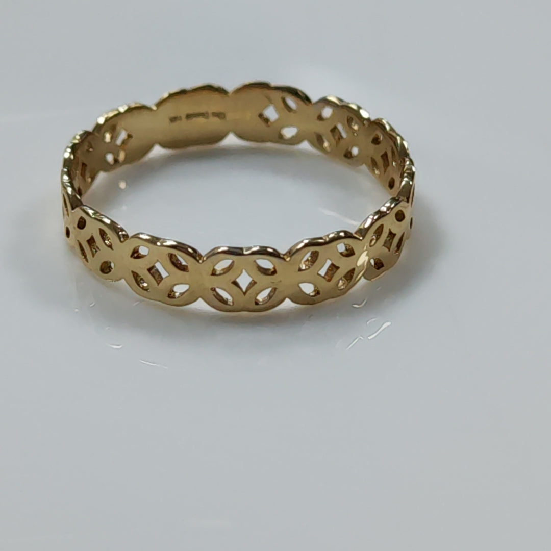 ANILLOS DAMA ORO 14K 1.4 (NUEVO)
