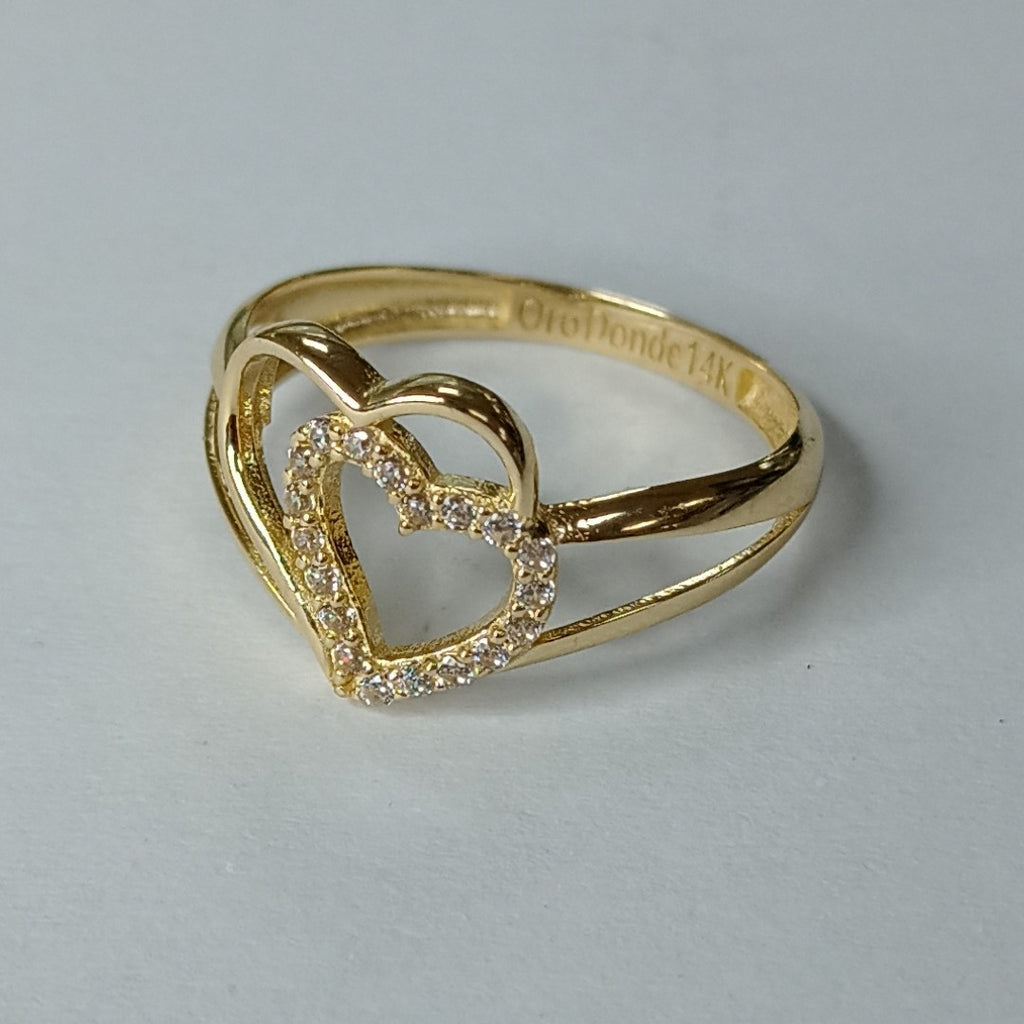 ANILLOS DAMA ORO 14K 2 (NUEVO)