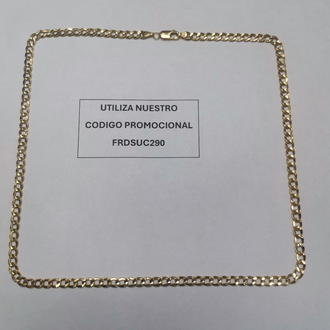 CADENA ORO 14 K 7.8 GRMS (SEMINUEVO)