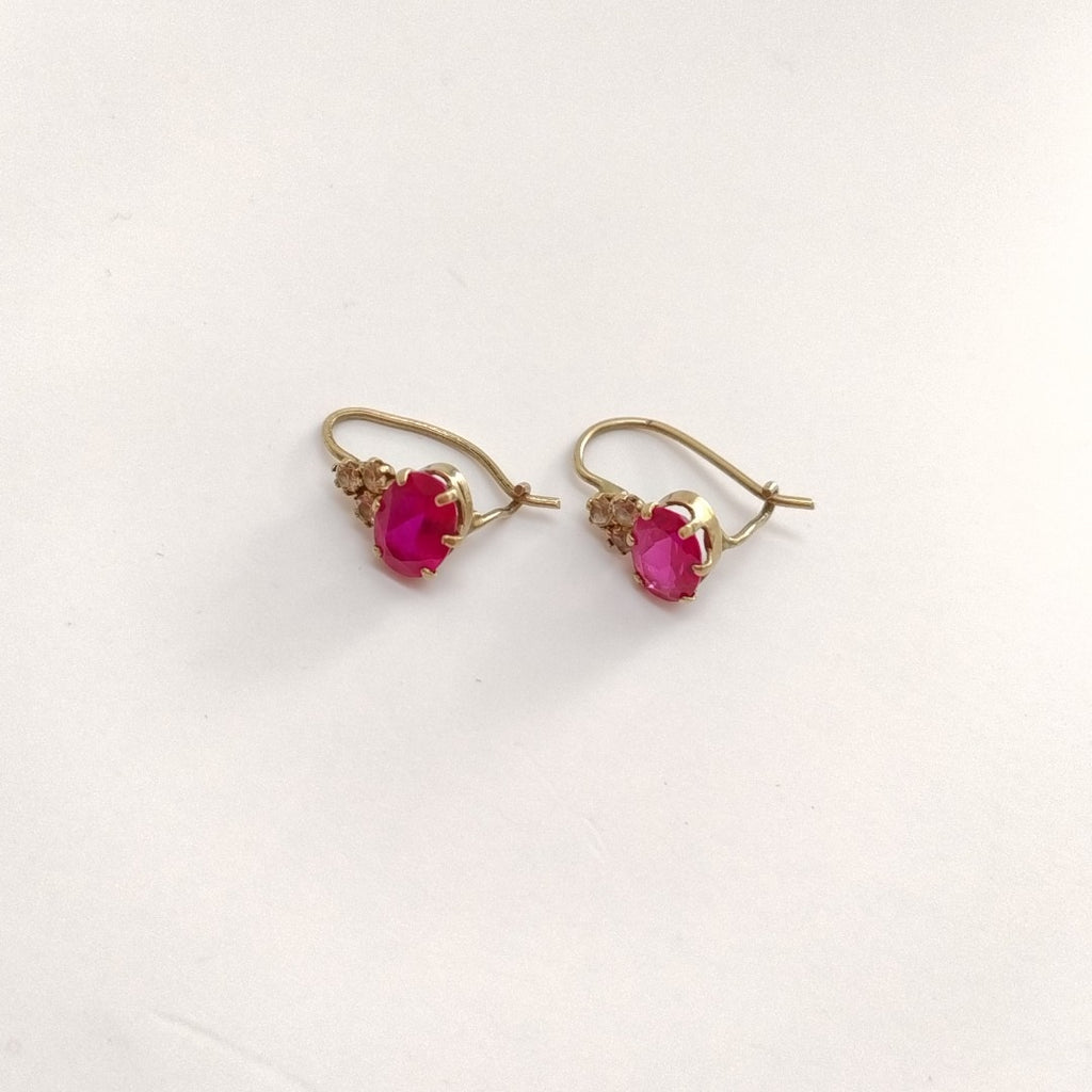 ARETES PAR ORO 10 K 2.2 GRMS (SEMINUEVO)