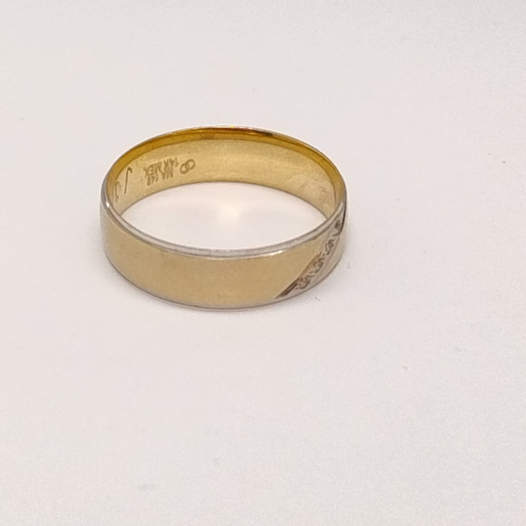 ARGOLLA ORO 14 K 4.3 GRMS (SEMINUEVO)