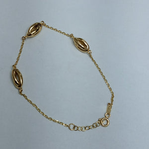 PULSERAS DAMA ORO 14K 3 (NUEVO)