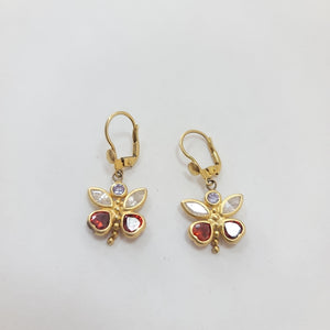 ARETES PAR ORO 14 K 5,20 GRMS (SEMINUEVO)