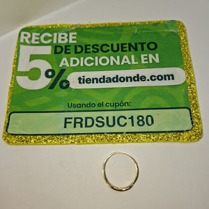 ANILLOS DAMA ORO 14K 1.4 (NUEVO)
