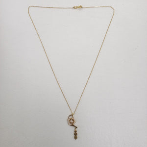 GARGANTILLA ORO 14 K 2.3 GRMS (SEMINUEVO)