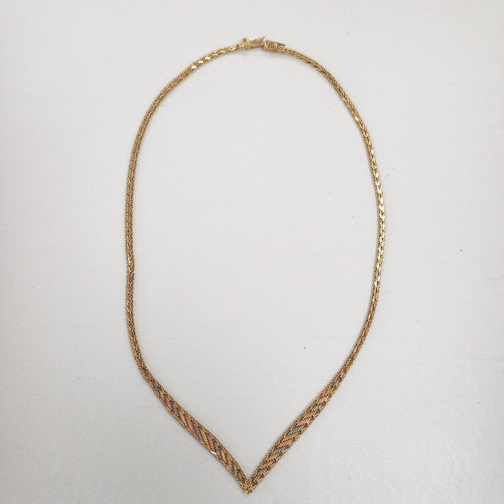 GARGANTILLA ORO 14 K 16.7 GRMS (SEMINUEVO)
