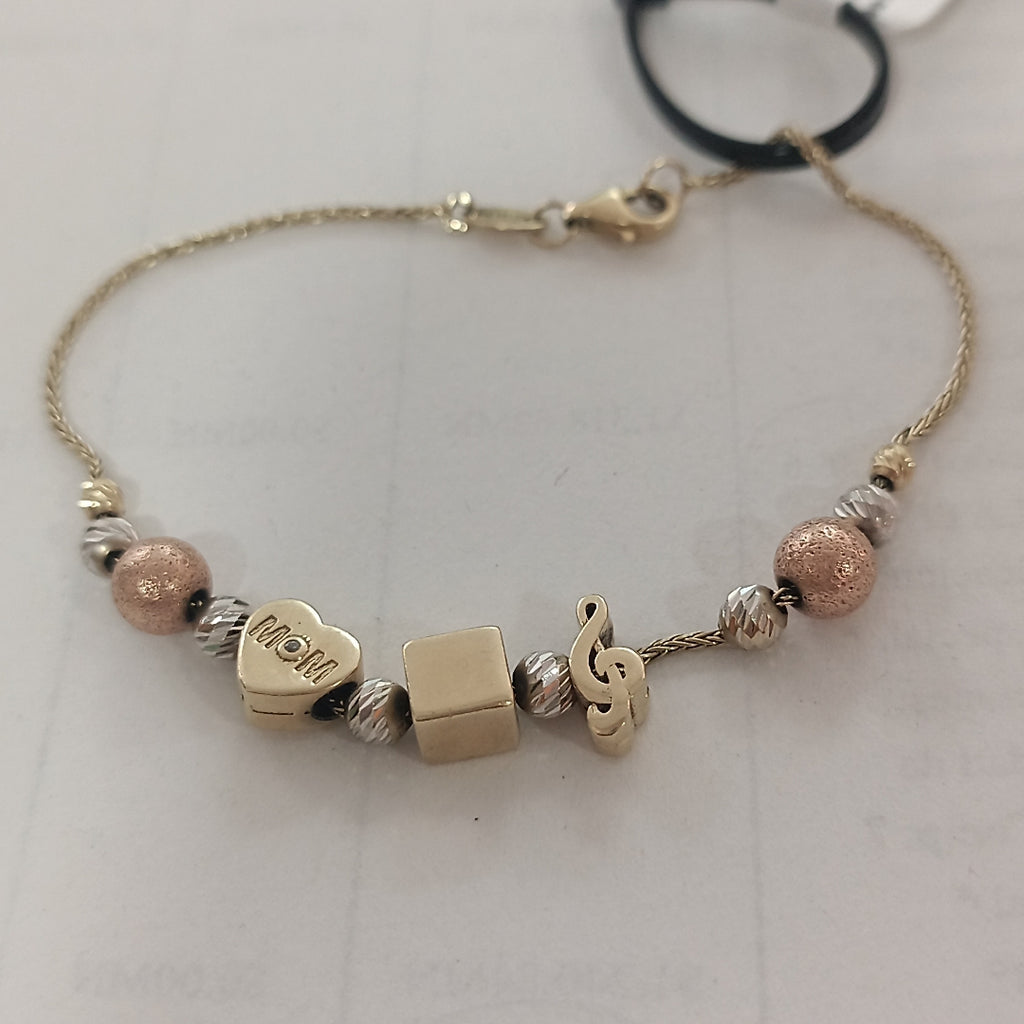 PULSERA ORO,ORO COMBINADO 10 K 4,40 GRMS (SEMINUEVO)