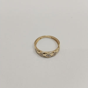 ANILLOS DAMA ORO 14K 2 (NUEVO)