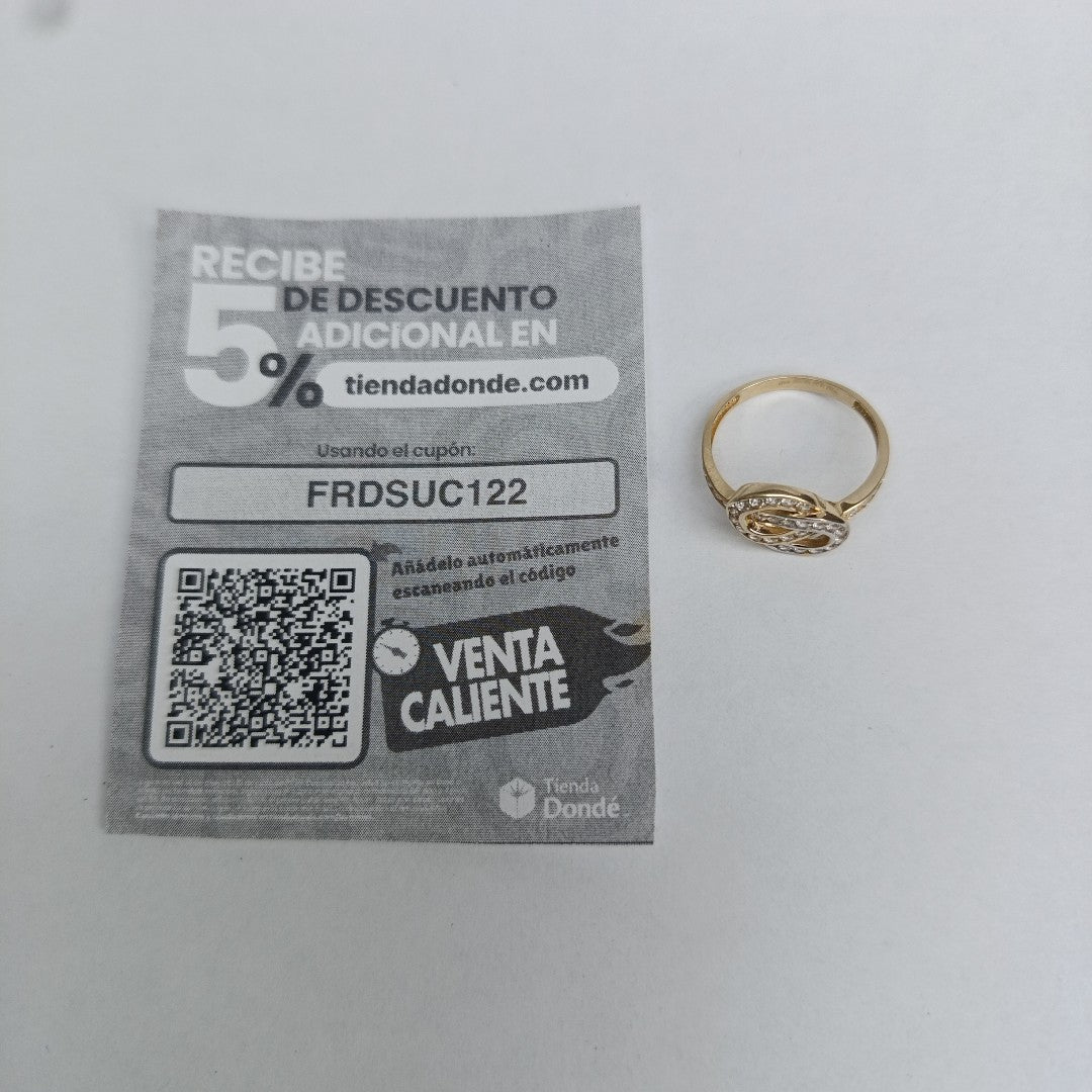 ANILLOS DAMA ORO 10K 2 (NUEVO)