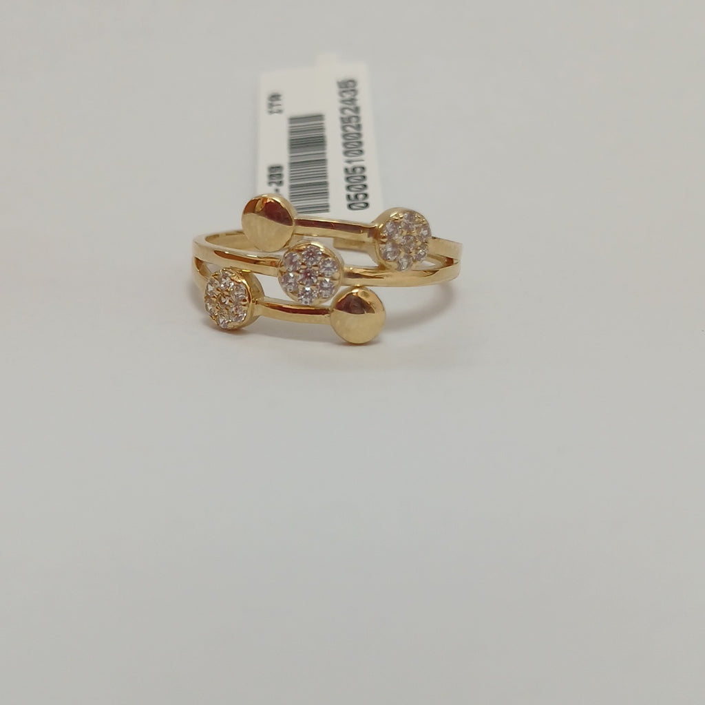 ANILLOS DAMA ORO 14K 2 (NUEVO)