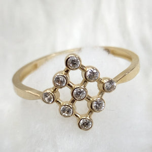 ANILLOS DAMA ORO 14K 1.5 (NUEVO)