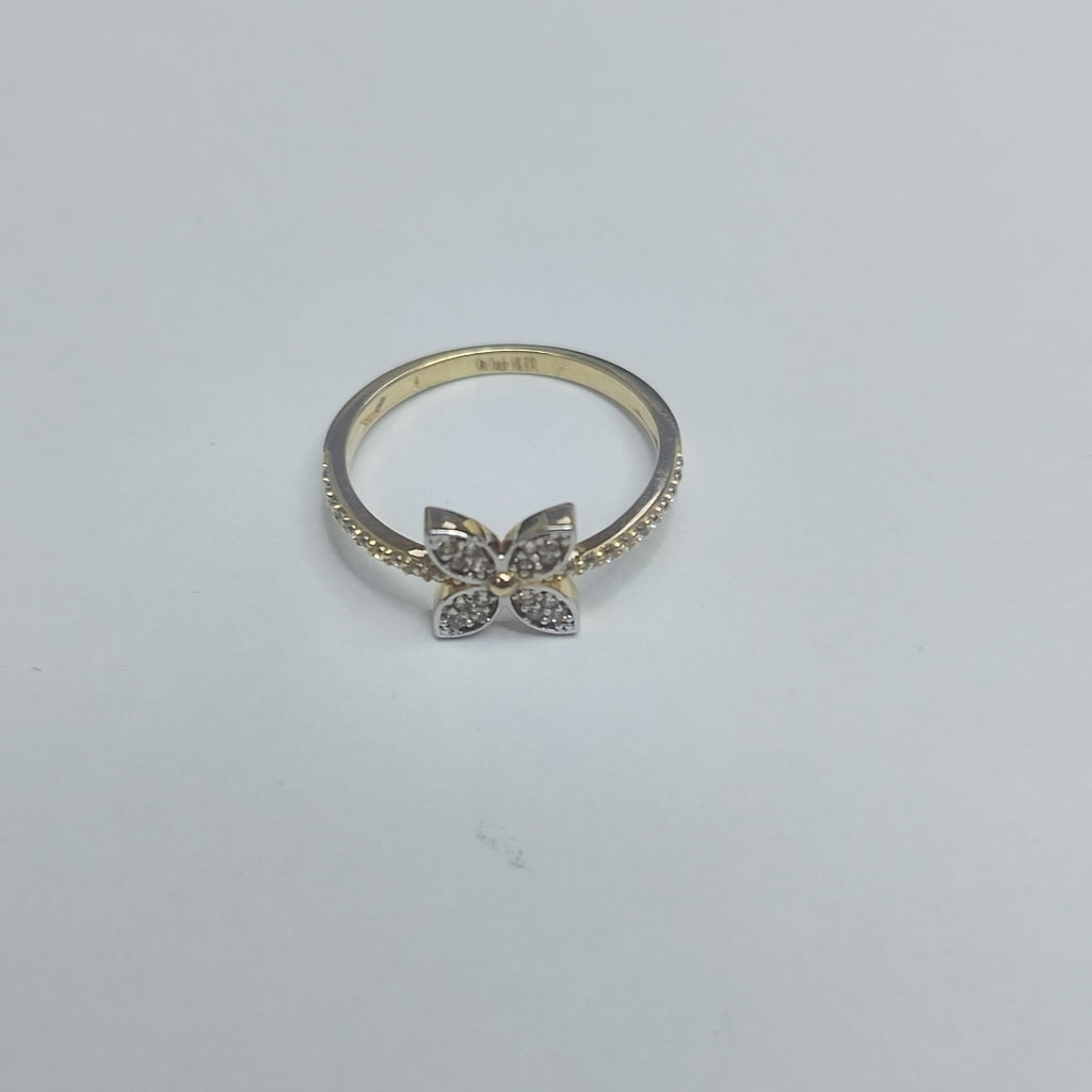 ANILLOS DAMA ORO 14K 2 (NUEVO)