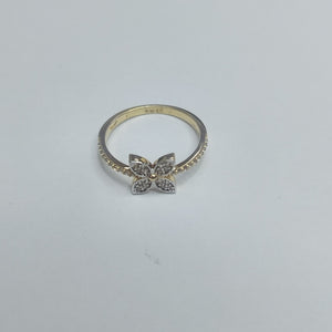 ANILLOS DAMA ORO 14K 2 (NUEVO)