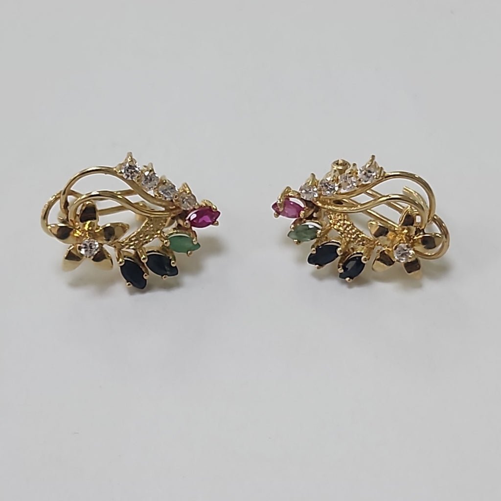 ARETES PAR ORO 10 K 3,80 GRMS (SEMINUEVO)