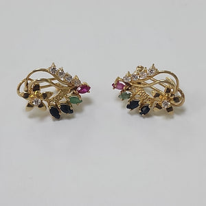 ARETES PAR ORO 10 K 3,80 GRMS (SEMINUEVO)