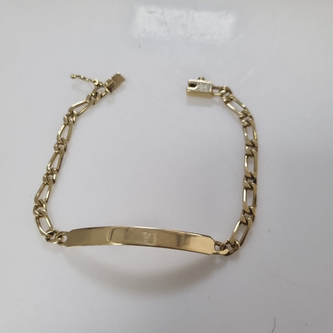 ESCLAVA ORO 14 K 9.1 GRMS (SEMINUEVO)